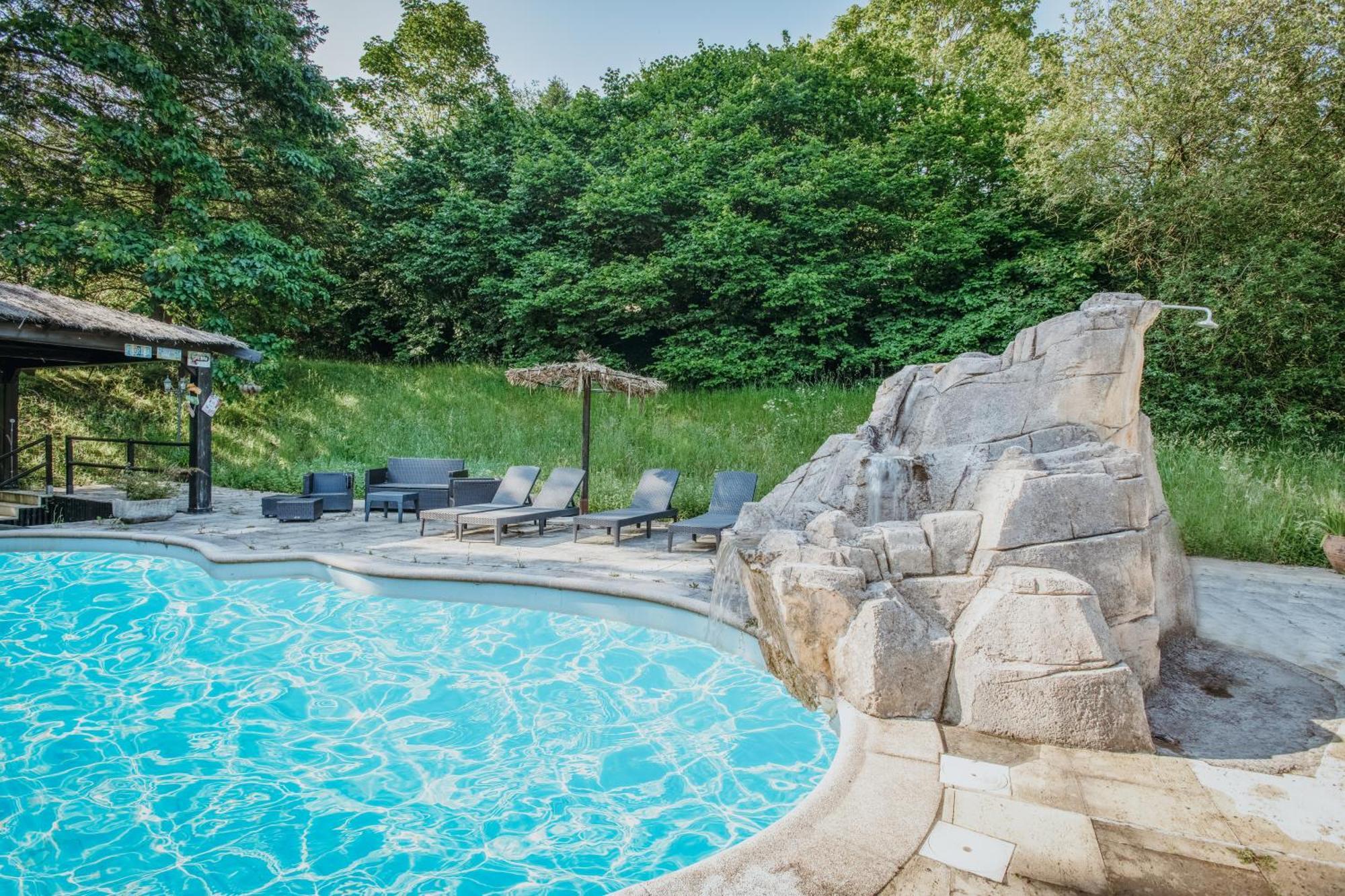 Villa En Asturias Con Cine, Piscina, Bbq, Juegos, 14 Pax Cobre Bagian luar foto