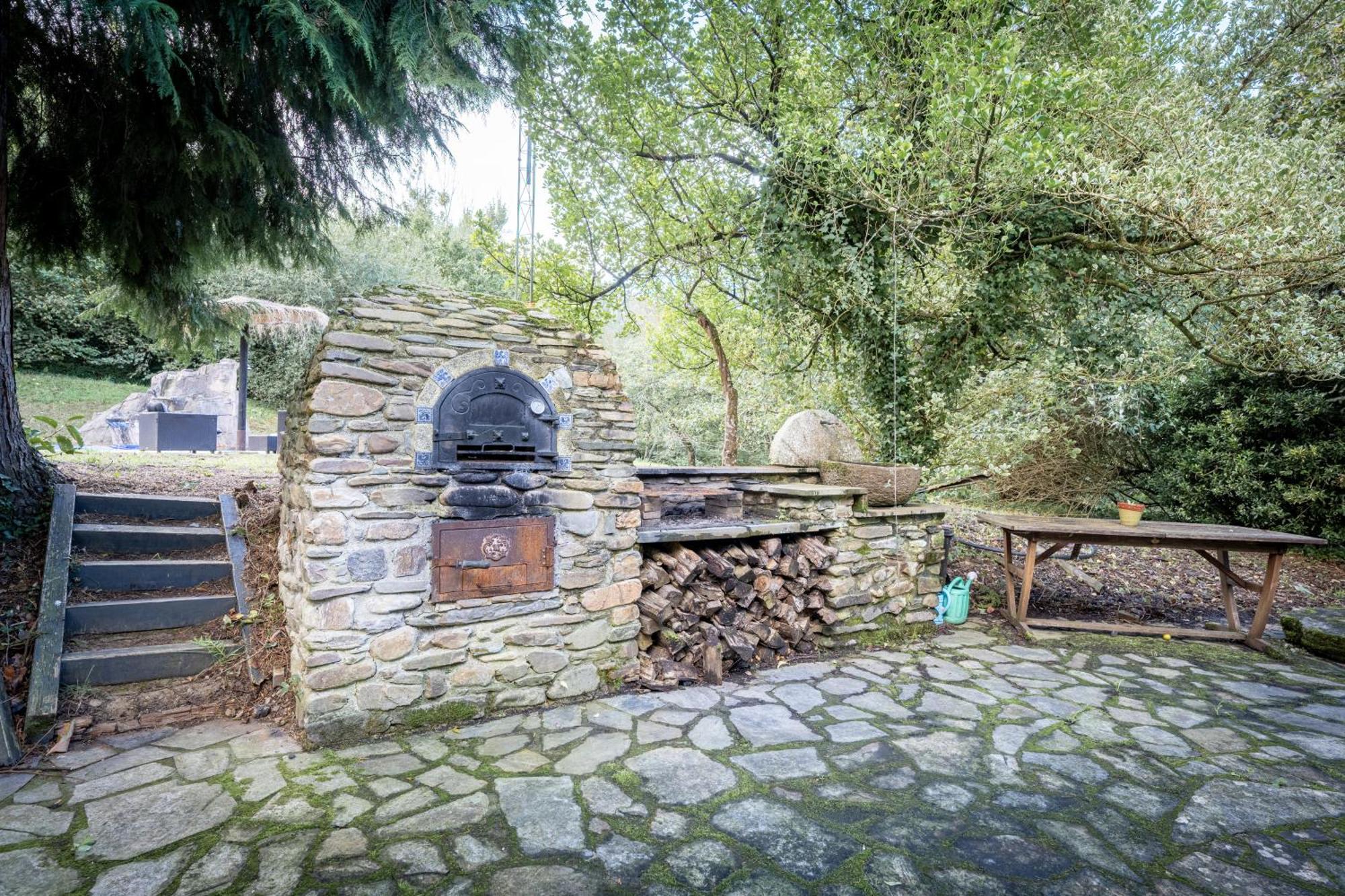 Villa En Asturias Con Cine, Piscina, Bbq, Juegos, 14 Pax Cobre Bagian luar foto