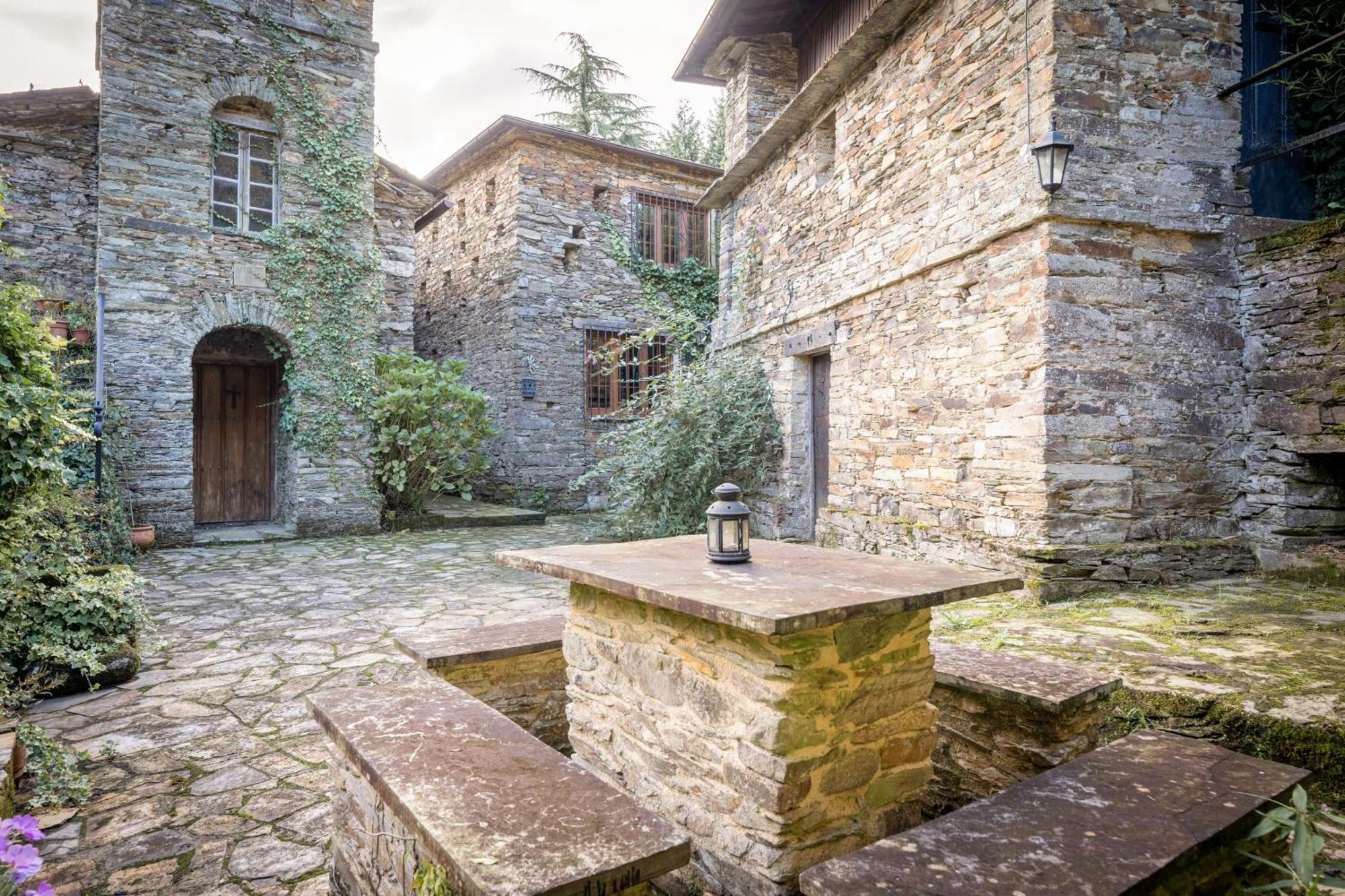 Villa En Asturias Con Cine, Piscina, Bbq, Juegos, 14 Pax Cobre Bagian luar foto