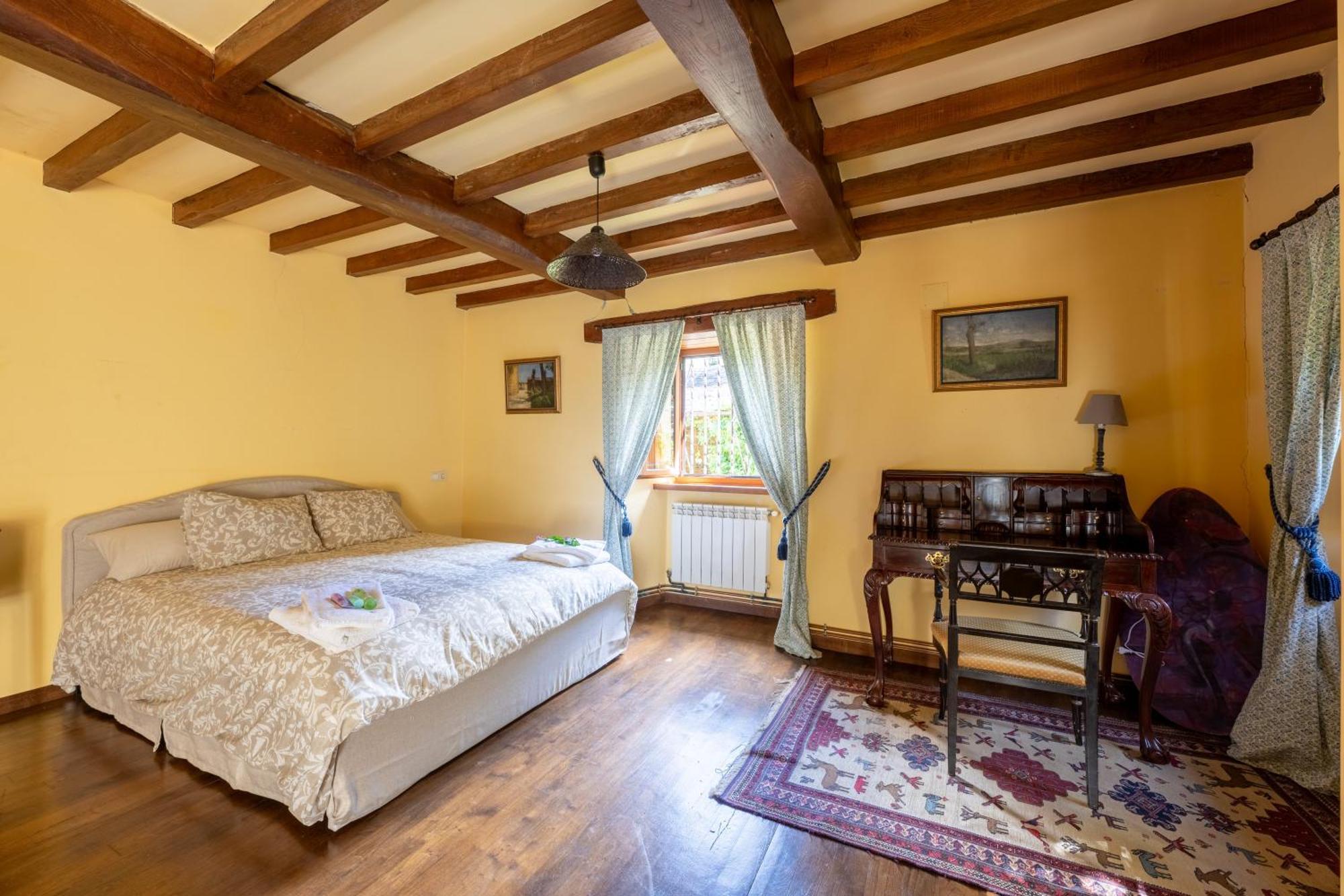 Villa En Asturias Con Cine, Piscina, Bbq, Juegos, 14 Pax Cobre Bagian luar foto